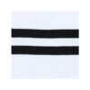 Nylon White Double Black Line Cuff